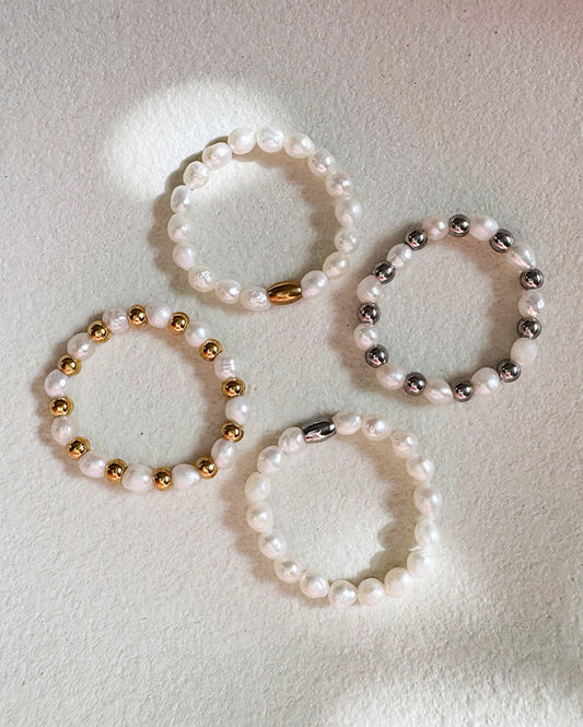 Bague Perles