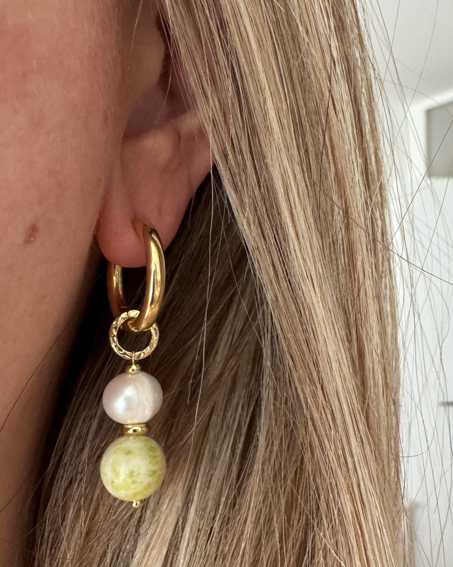 Boucles D'oreilles Verde