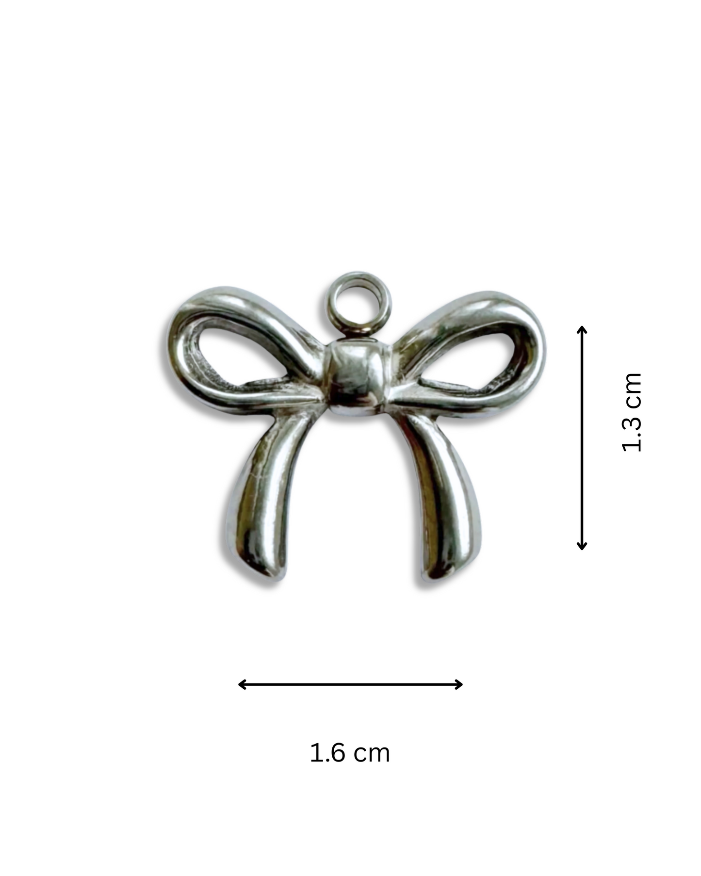 Bow Pendant (Silver)