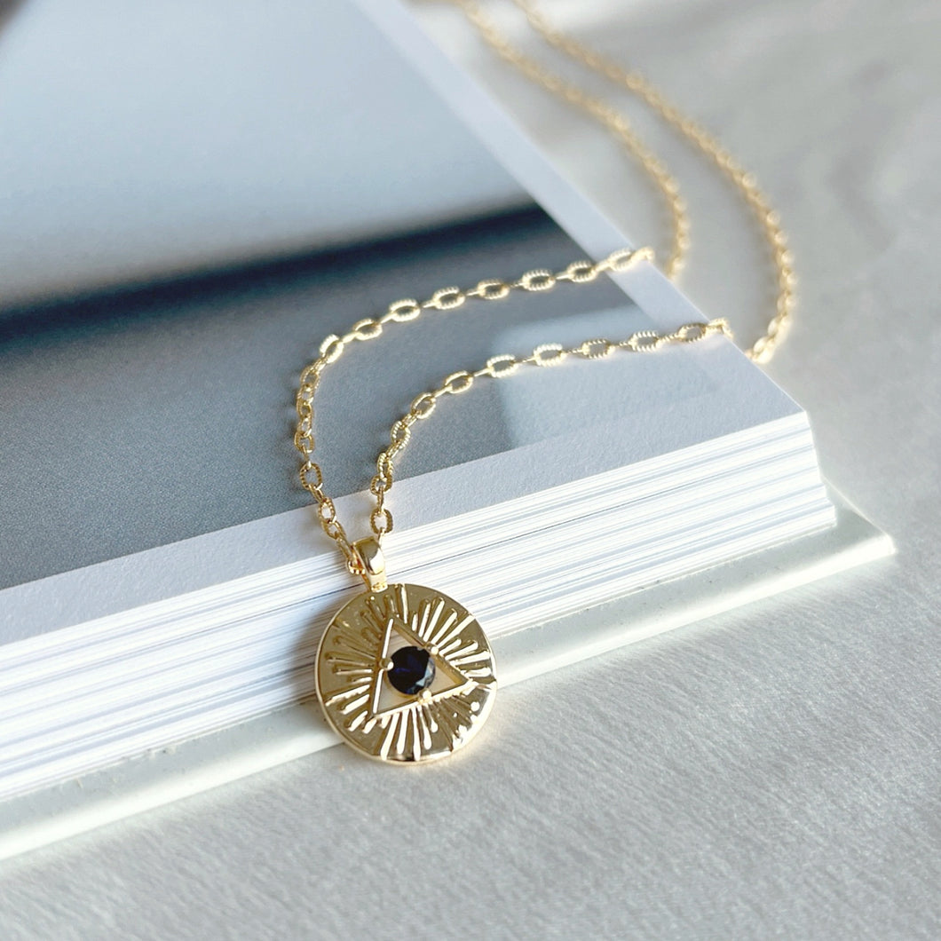 Blue Trilogy Necklace