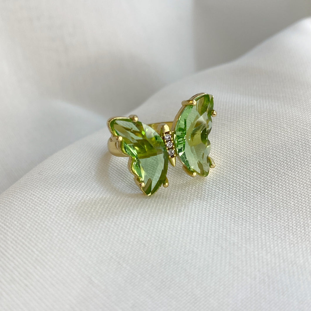 Butterfly Ring (Green)