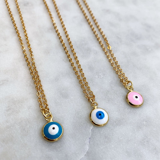 Mini Evil Eye Necklace