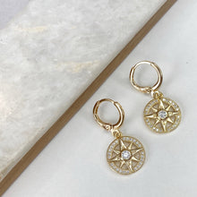 Load image into Gallery viewer, Compass Earrings