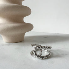Load image into Gallery viewer, Lotus Ring - Silver