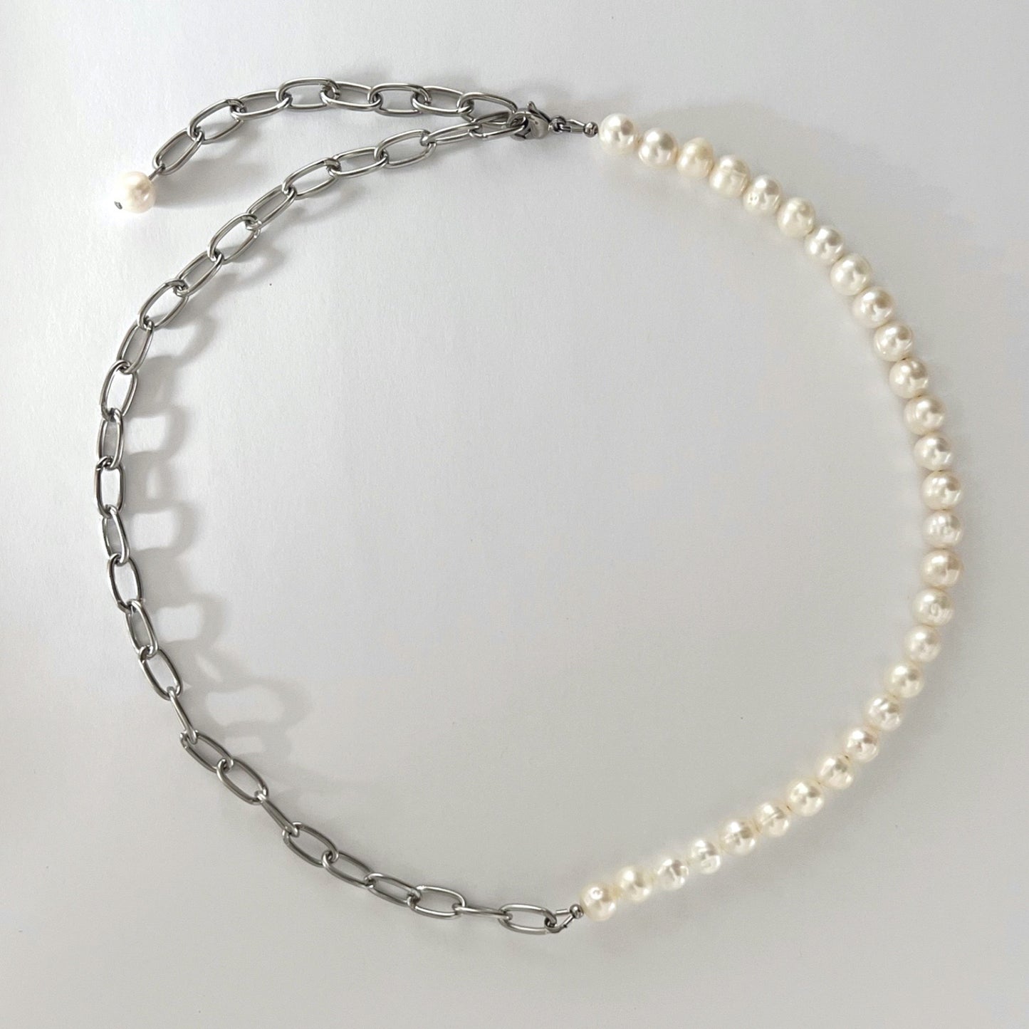 Margarite Necklace - Silver