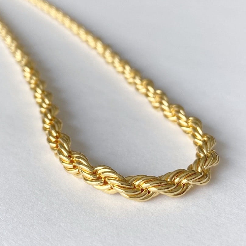 Necklace hot sale rope chain