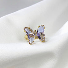 Charger l&#39;image dans la galerie, Bague Papillon (Mauve)