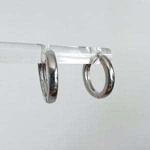 Mini Hoops - Silver