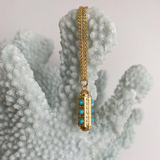 Collier Bonheur Turquoise