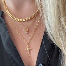 Load image into Gallery viewer, Blooming Cross Necklace