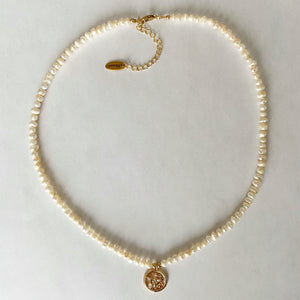 Bee Happy Pearl Necklace