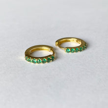 Load image into Gallery viewer, Green Luxe Earrings