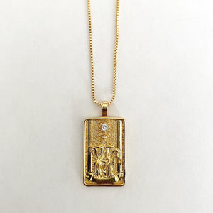 Collier Carte de Tarot