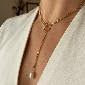 Long Pearl Choker