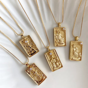 Collier Carte de Tarot