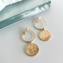 Load image into Gallery viewer, Coin Earrings