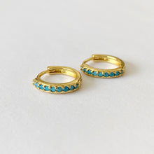 Load image into Gallery viewer, Turquoise Luxe Earrings